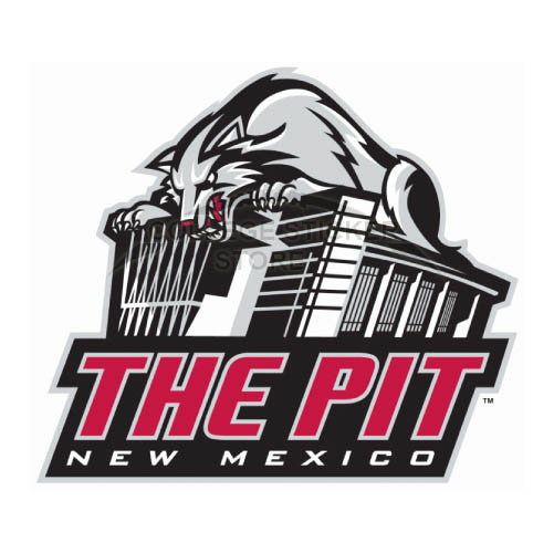 Personal New Mexico Lobos Iron-on Transfers (Wall Stickers)NO.5421